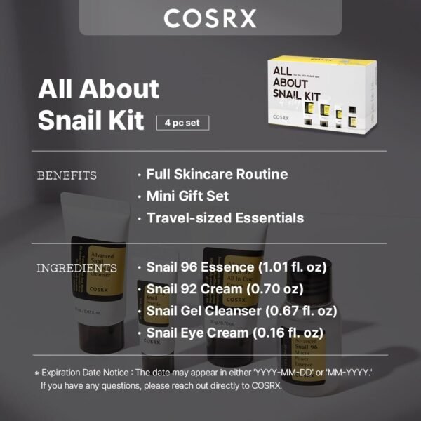 COSRX All About Snail Kit